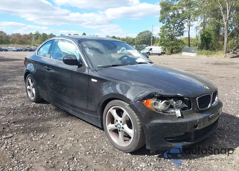 2011 BMW 128I z USA, uszkodzony, nr VIN WBAUP7C57BVK78586